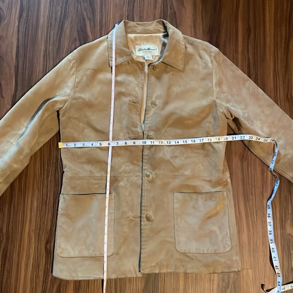 Eddie Bauer Suede 100% Genuine Leather Jacket size M - Picture 5 of 6